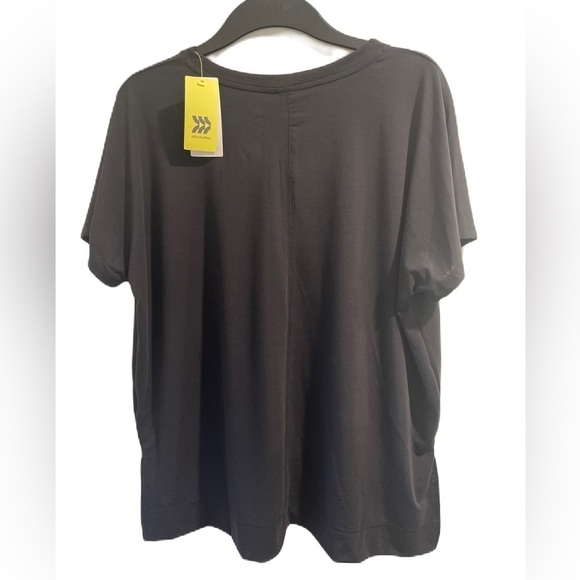 All In Motion Women Active Short Sleeve Slit Hem Top Large Size - Picture 3 of 15